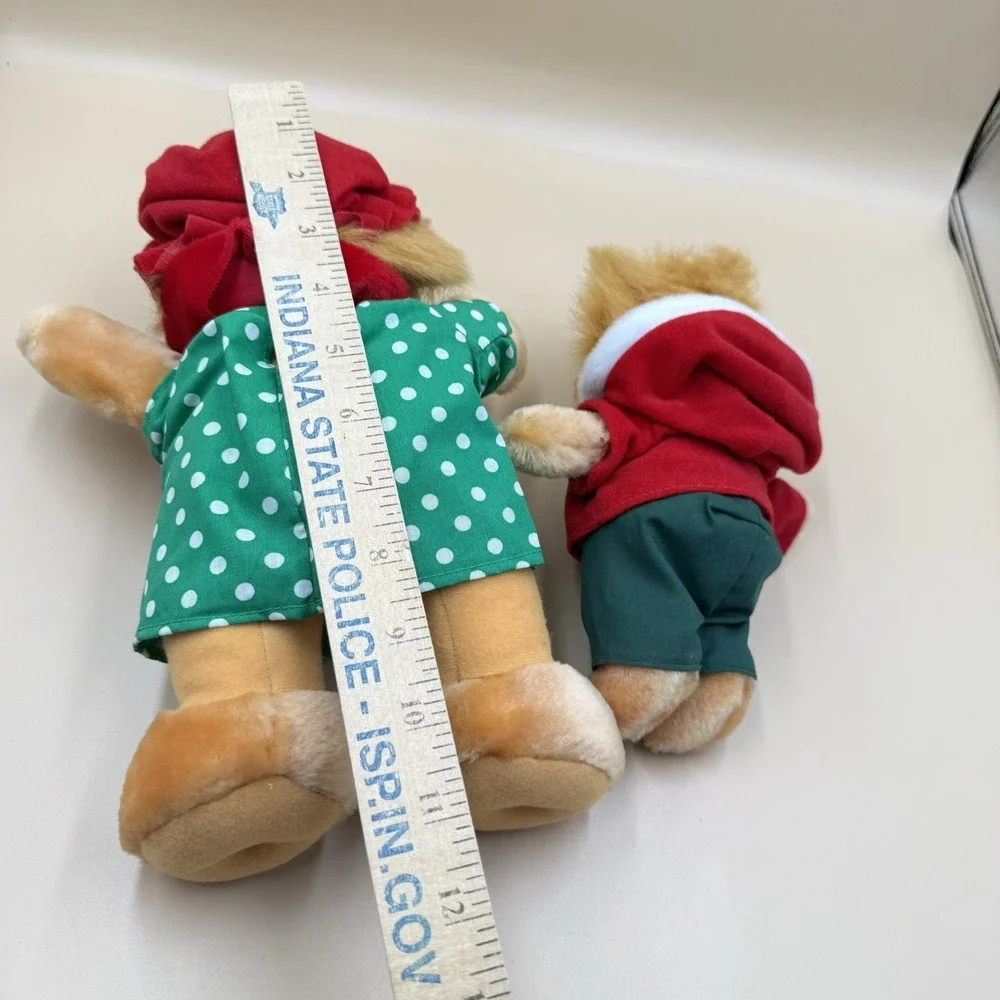 Berenstain Bear Applause Mama & Son Bear Plush Stuffed Animal Vintage 90s